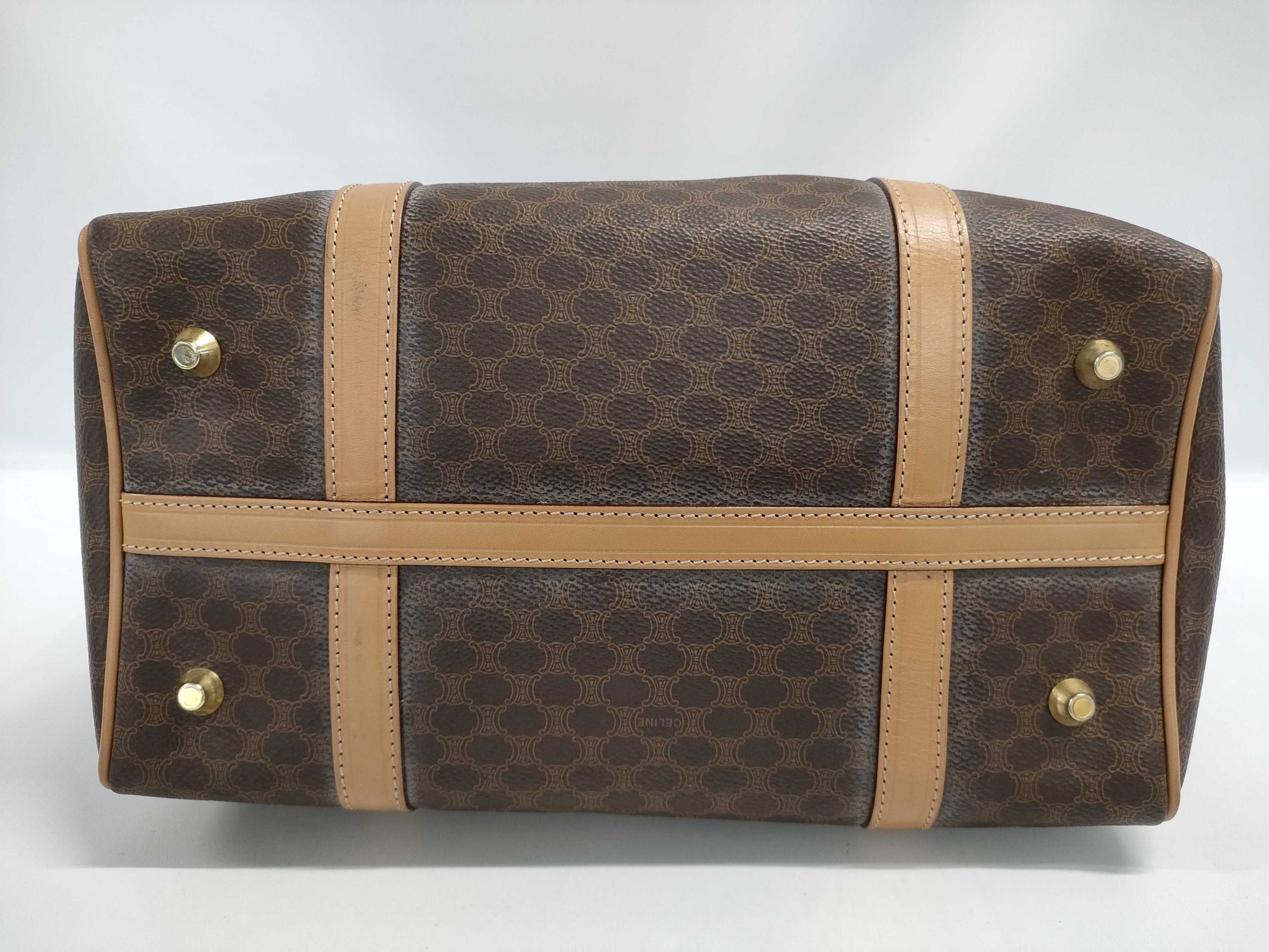 CELINE Macadam Mini Boston Bag Handbag