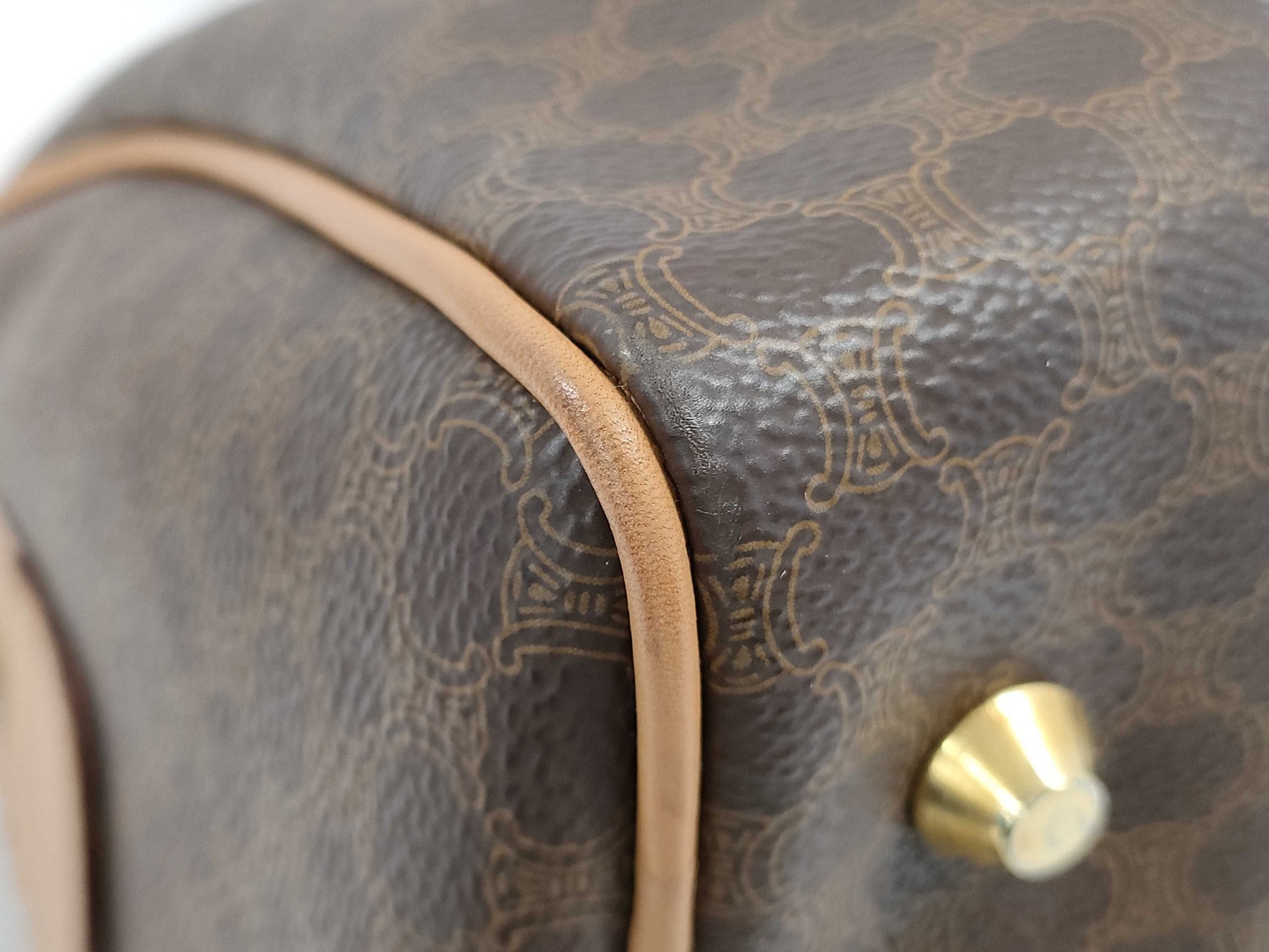 CELINE Macadam Mini Boston Bag Handbag