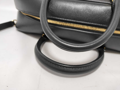 LOEWE Anagram Amazona 28 Handbag Black