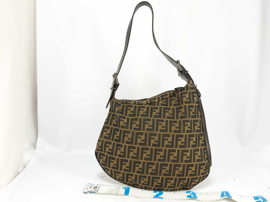 FENDI Zucca pattern Fendi Zucca one-shoulder shoulder bag