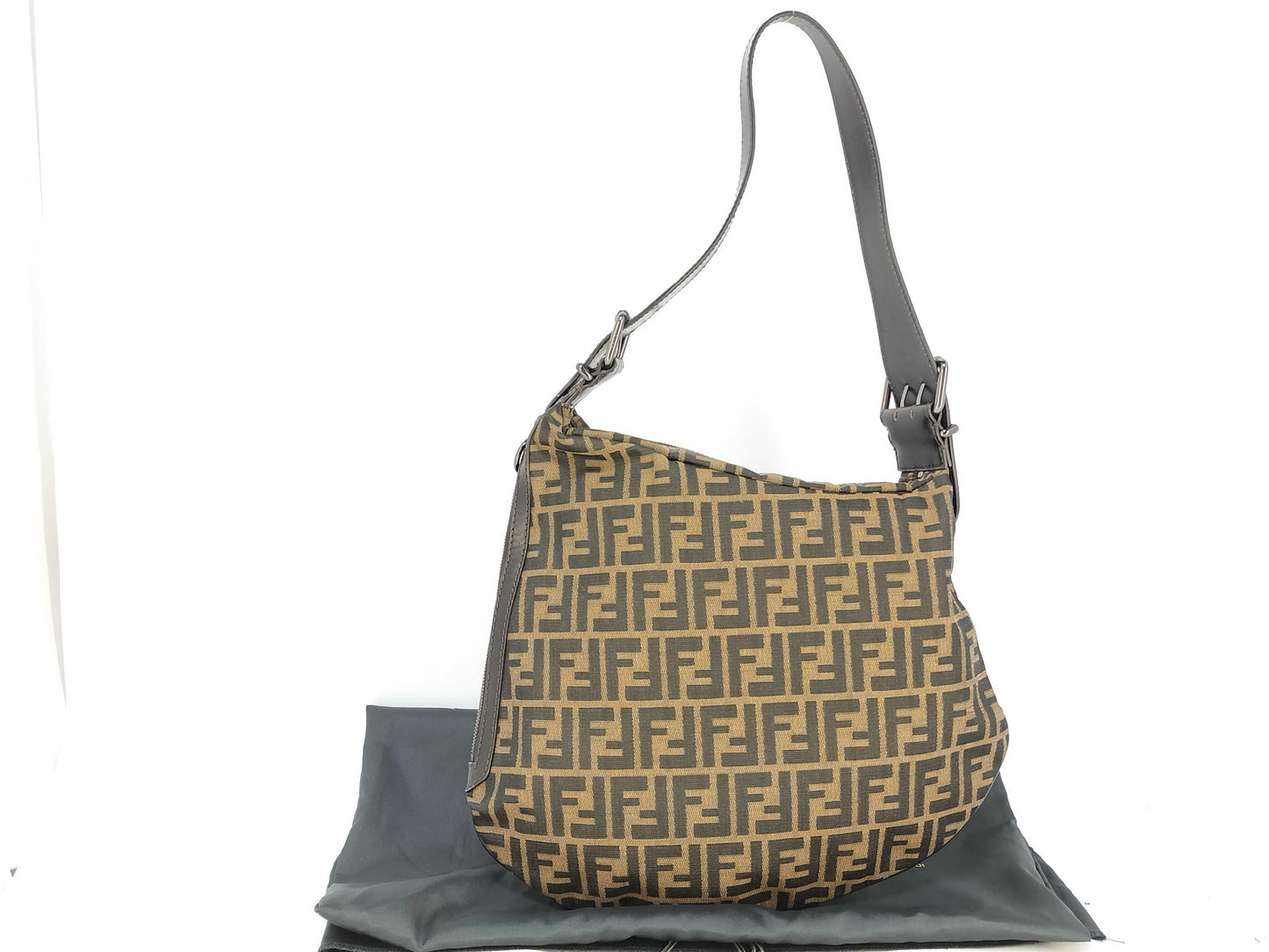 FENDI Zucca pattern Fendi Zucca one-shoulder shoulder bag