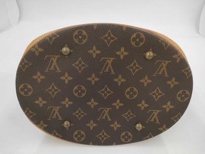 LOUIS VUITTON Vuitton Monogram Bucket GM Tote Bag