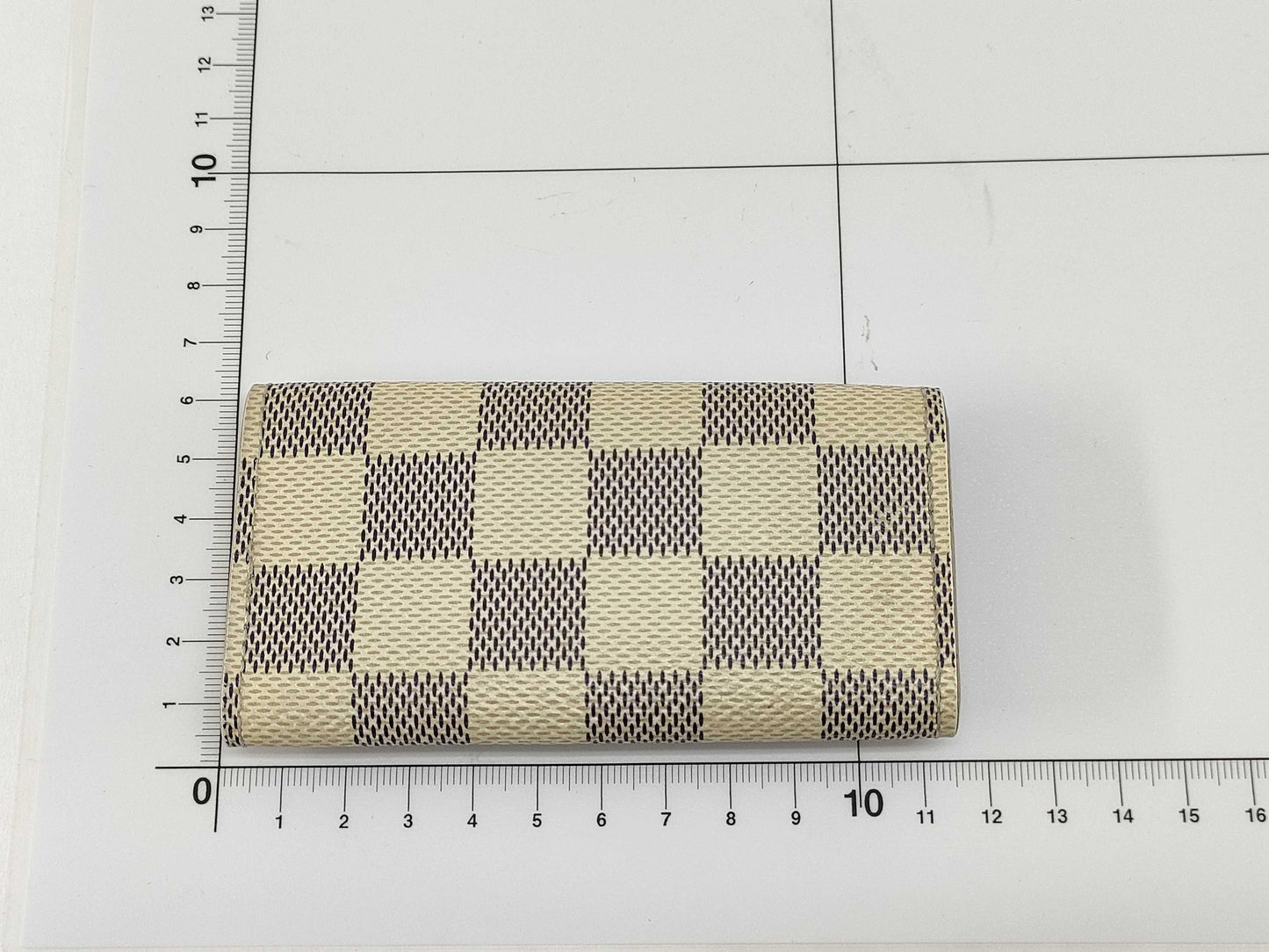 LOUIS VUITTON Damier Azur Multicle Key Case/Key Holder