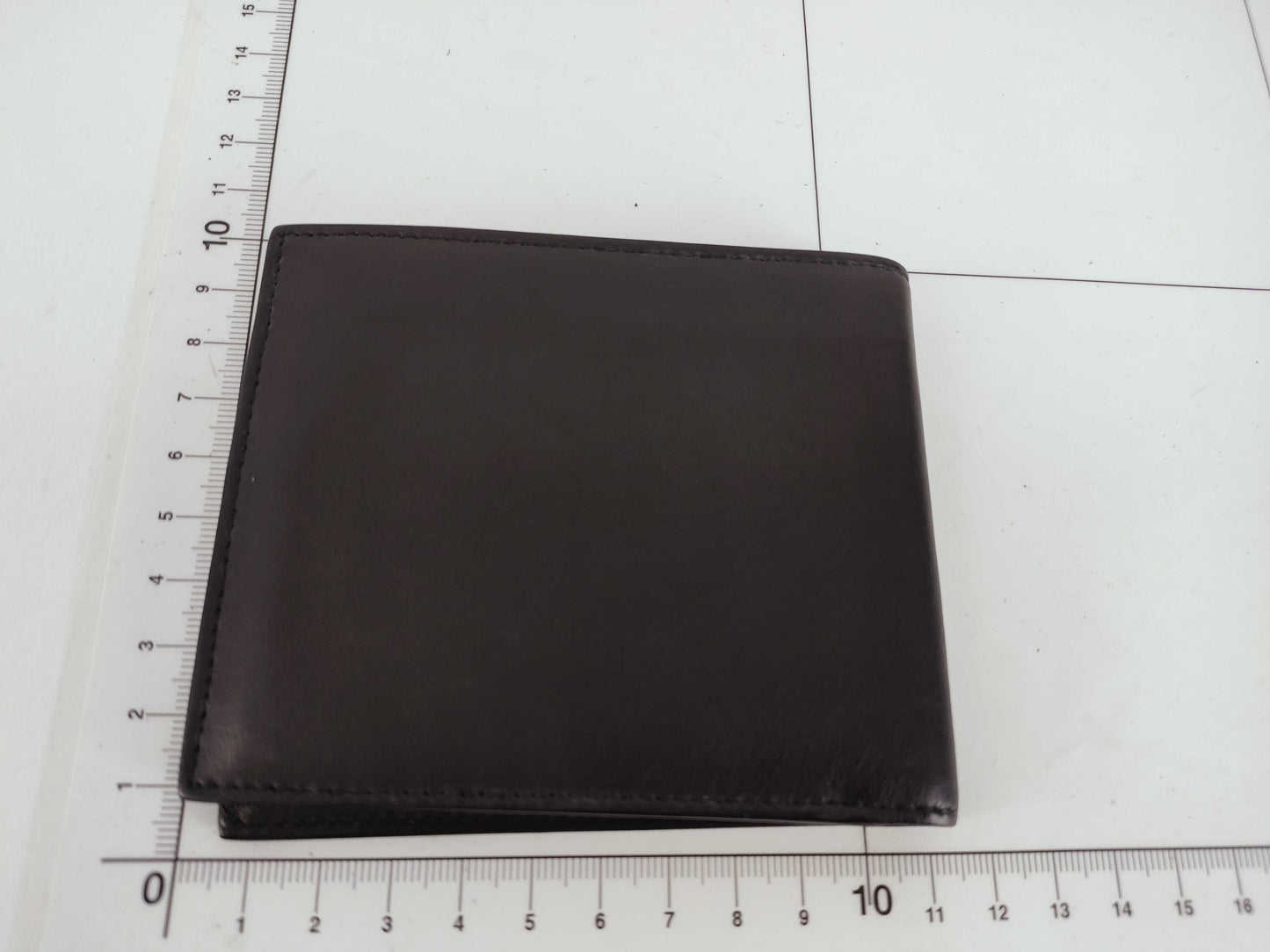 GUCCI Gucci Leather Folding Wallet Black Wallet
