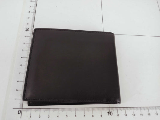 GUCCI Gucci Leather Folding Wallet Black Wallet