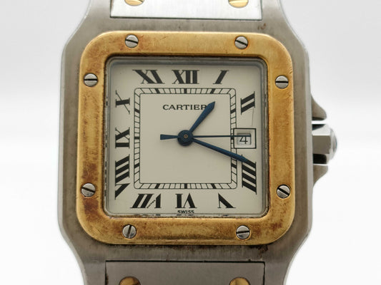 Cartier Santos Galve LM 296107974 Quartz Boys Watch