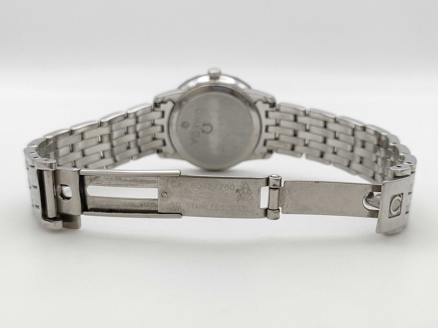 OMEGA Devil 424.10.24.60.05.001 91640823 Quartz Shell Dial Women's Watch