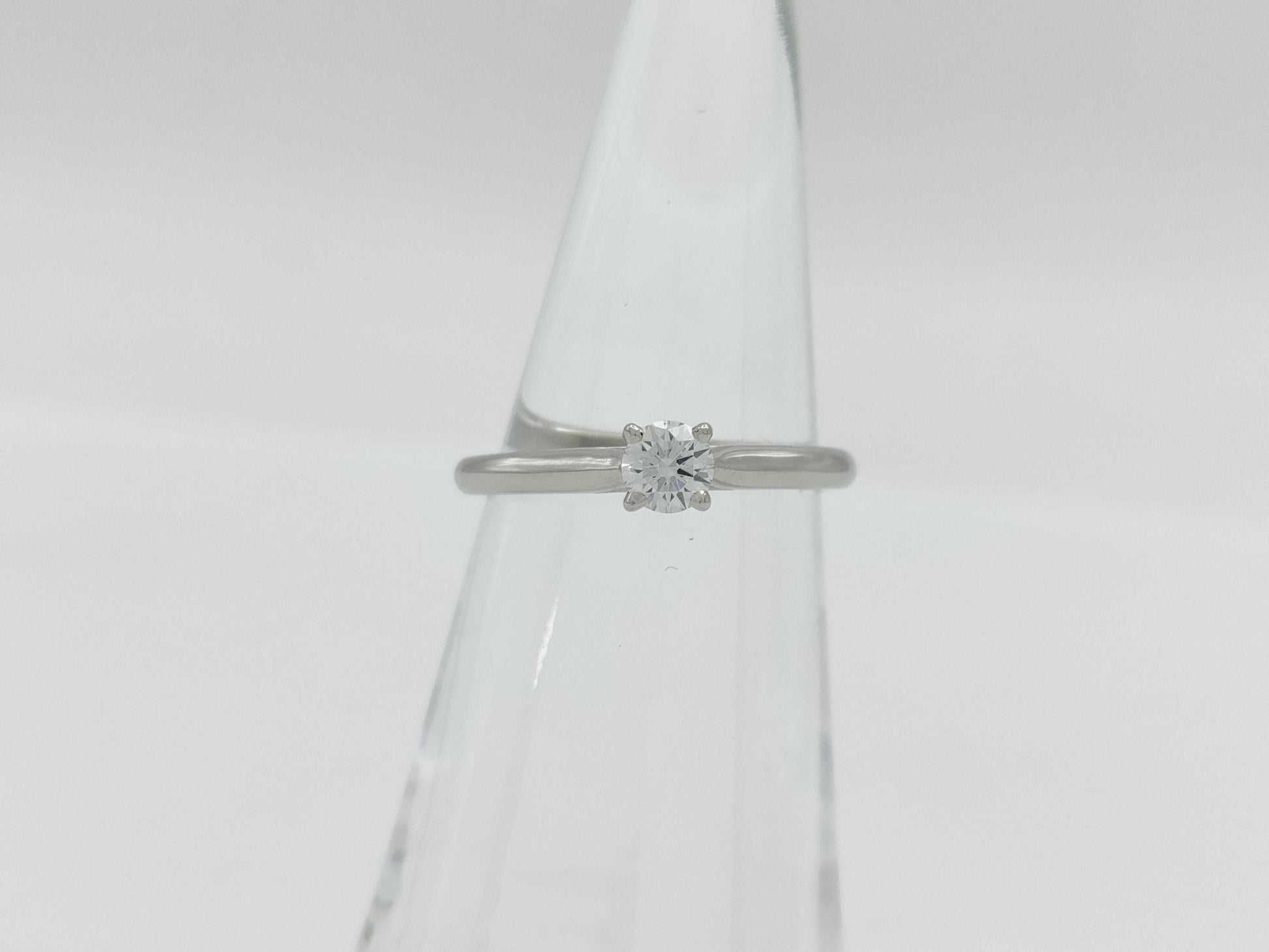 Cartier Solitaire #47 D0.20ct PT950 2.7g Ring 