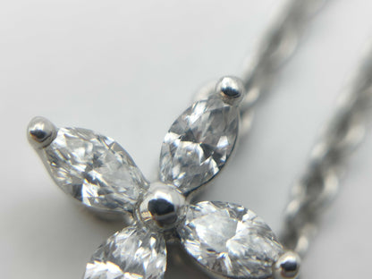 Tiffany & Co. Victoria 4PD PT950 2.3g Necklace 