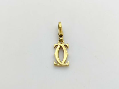 Cartier 2C YG 750 2.6g Pendant Top 