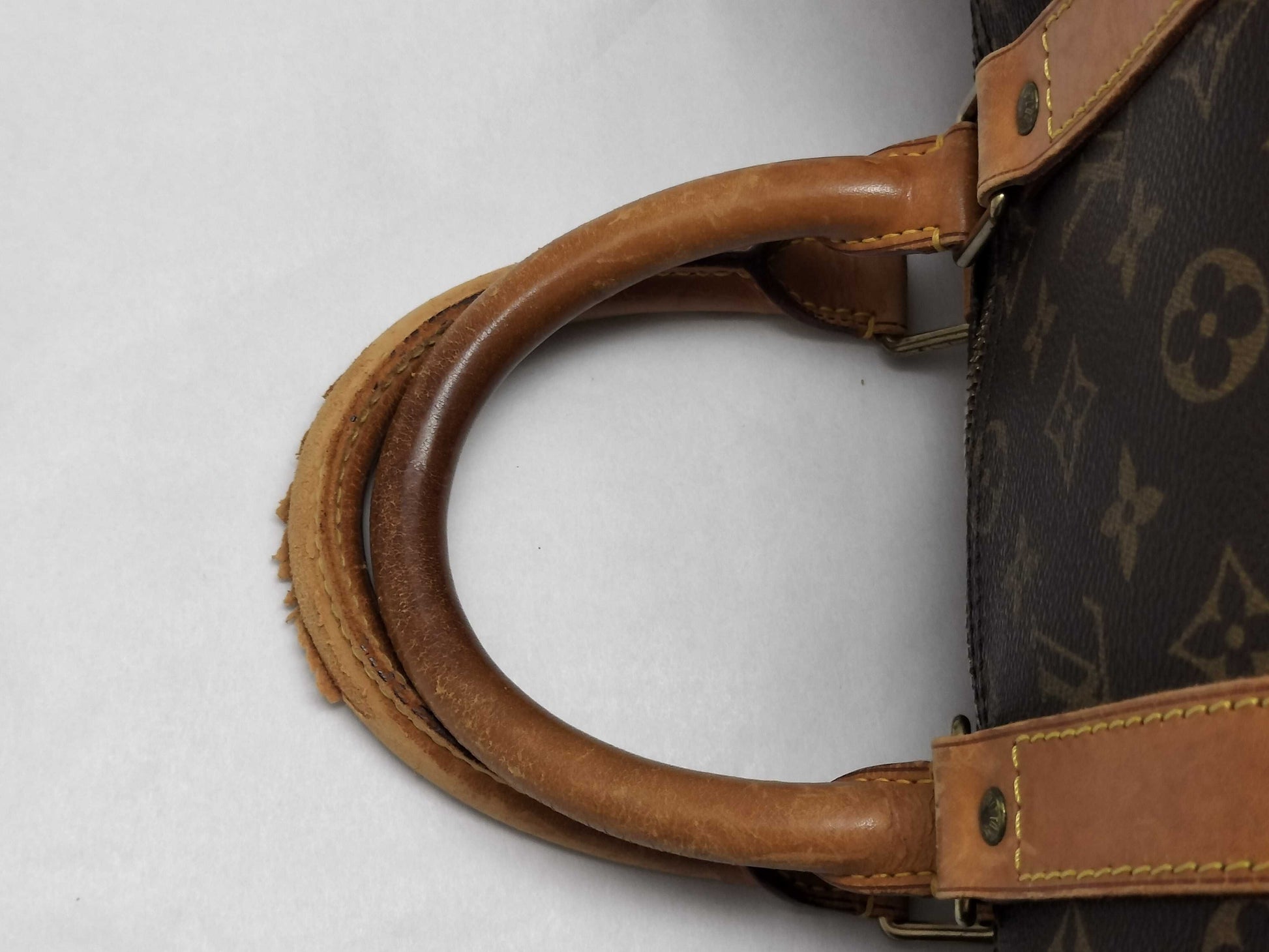 LOUIS VUITTON Monogram Keepall Boston Bag