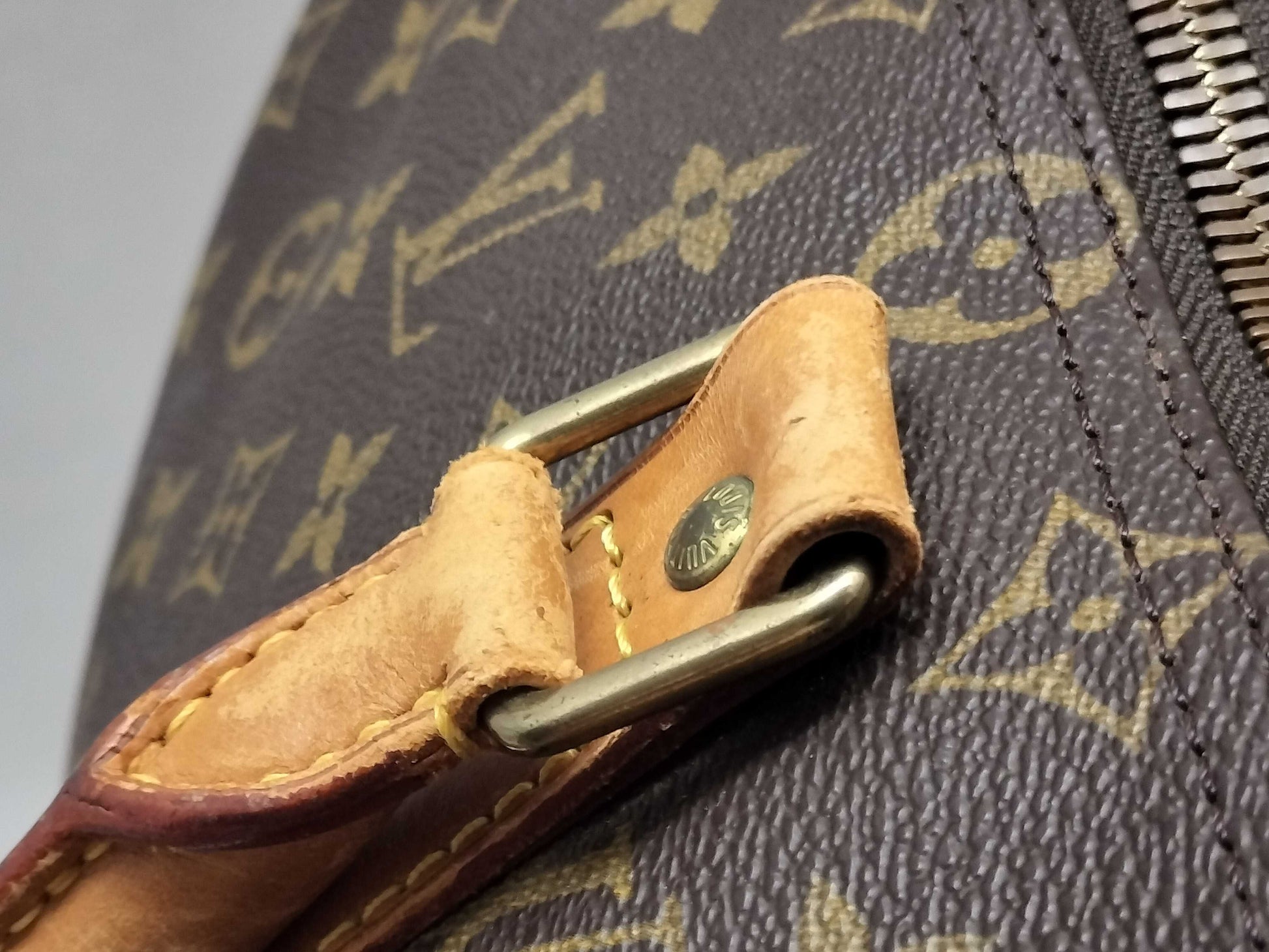 LOUIS VUITTON Monogram Keepall Boston Bag