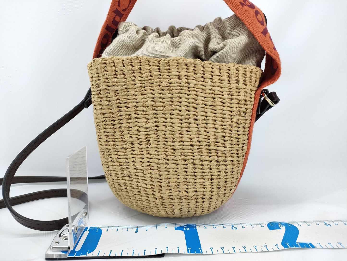 Chloe Woody Small Bucket Shoulder Bag Handbag