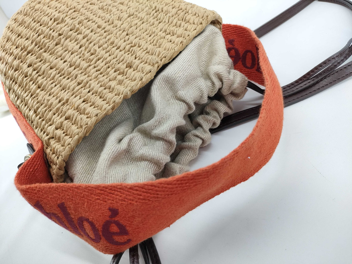 Chloe Woody Small Bucket Shoulder Bag Handbag