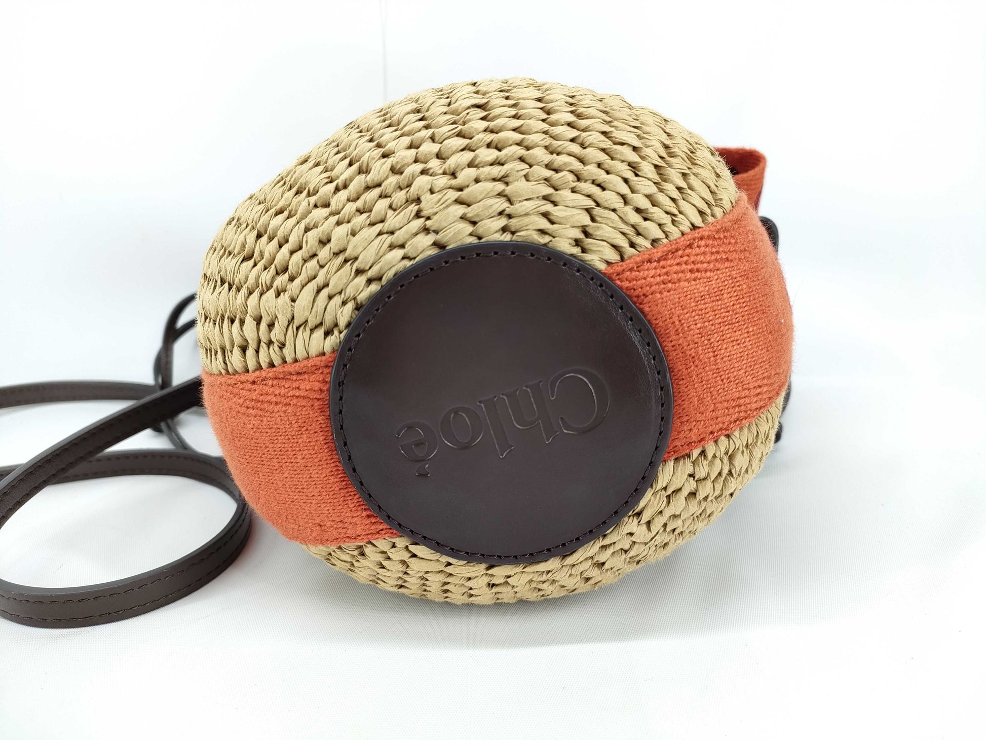 Chloe Woody Small Bucket Shoulder Bag Handbag