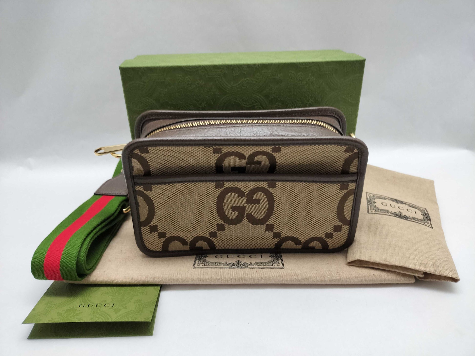 GUCCI Jumbo GG Shoulder Bag