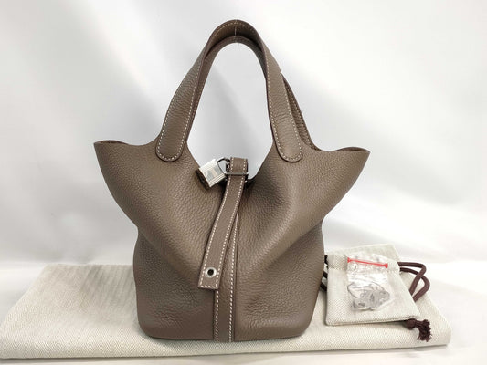 HERMES Picotin Handbag with U Stamp