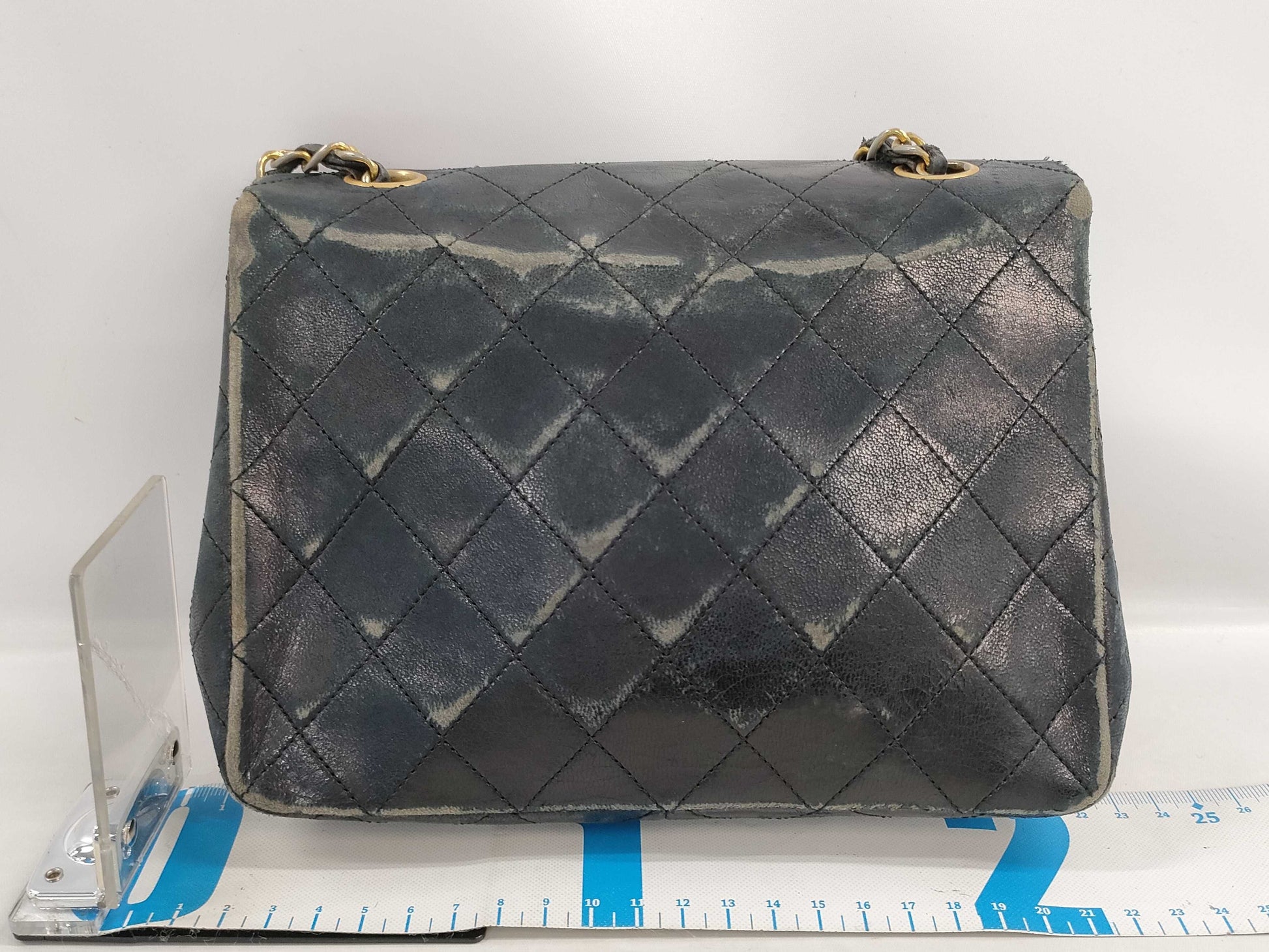 CHANEL Mini Matelasse Chain Shoulder Bag