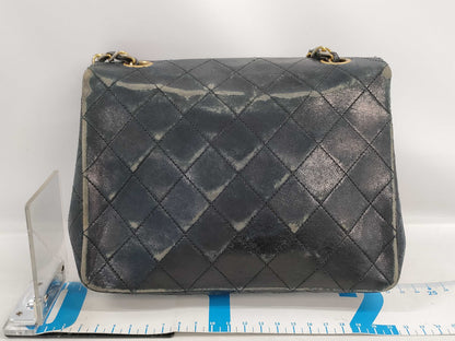 CHANEL Mini Matelasse Chain Shoulder Bag