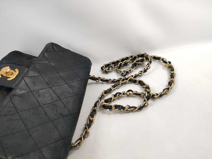 CHANEL Mini Matelasse Chain Shoulder Bag