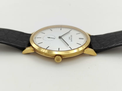 PATEK PHILIPPE Calatrava Hand-Wound K18 Boy's Watch