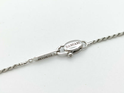 Damiani Belle Epoque Sapphire Diamond WG 750 9.9g Necklace