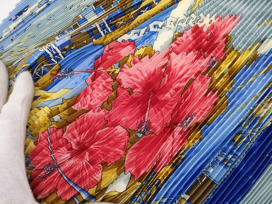 HERMES Pleated Scarf Other Accessories