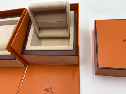 HERMES Empty Box Set of 4 Unisex