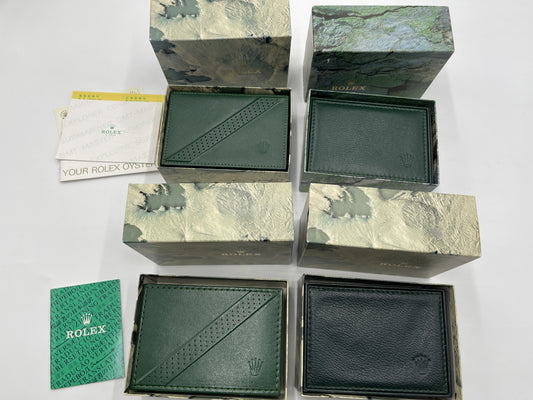 ROLEX Empty Box Set of 4 Unisex