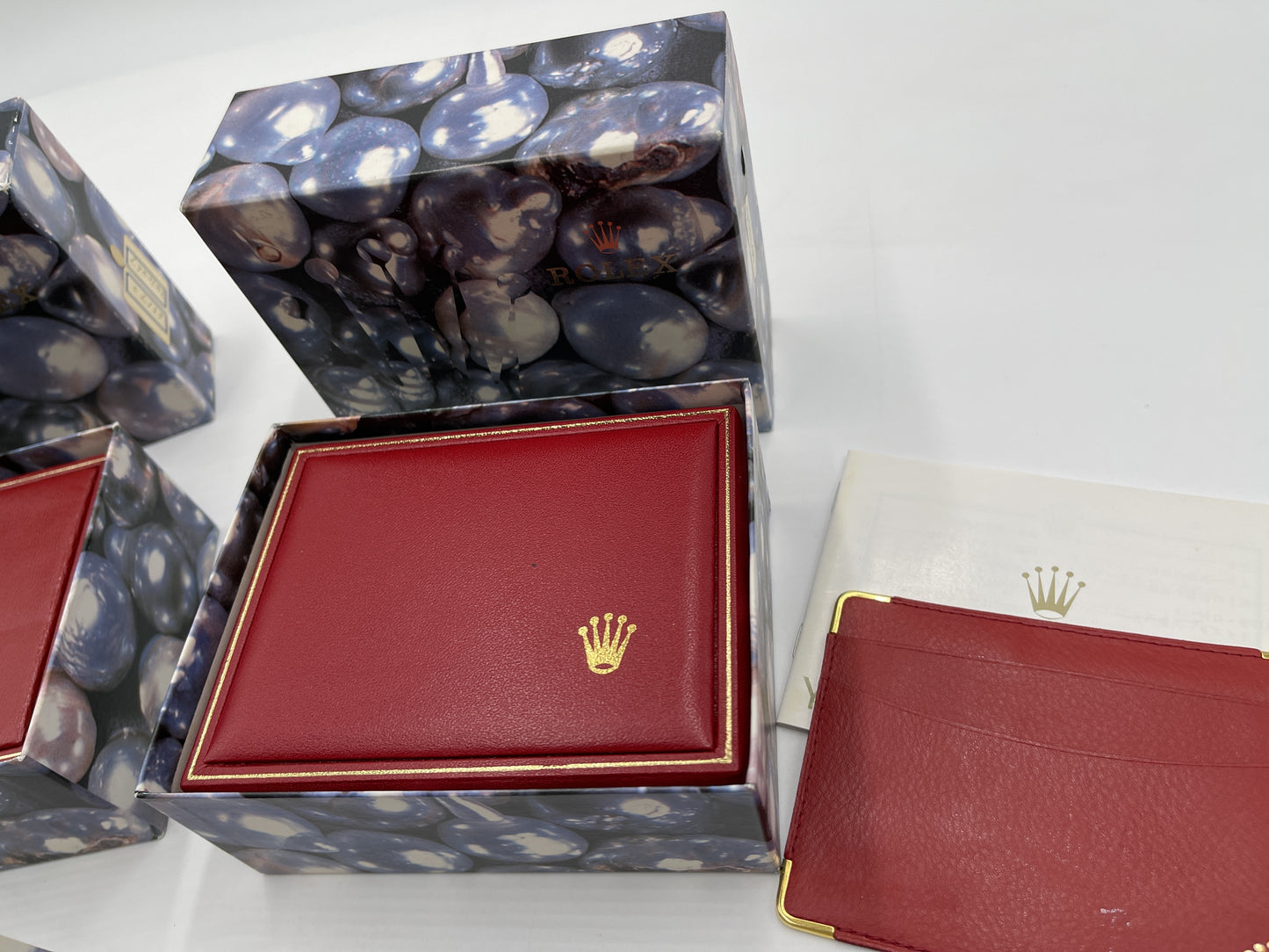 ROLEX Empty Box 5-Piece Set Unisex