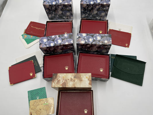 ROLEX Empty Box 5-Piece Set Unisex