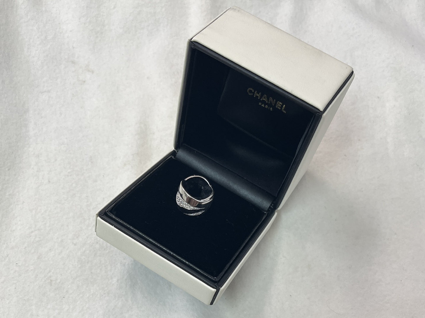 CHANEL Voldic #50 WG 750 16.1g Ring 