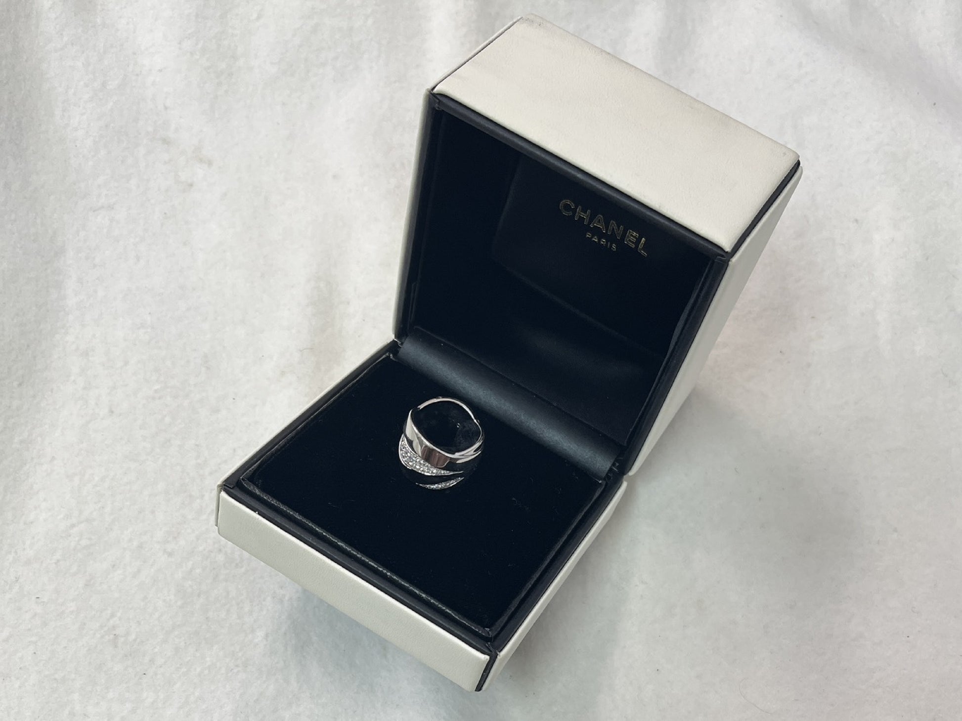 CHANEL Voldic #50 WG 750 16.1g Ring 