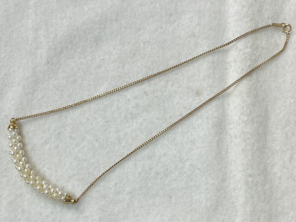 Pearl Diameter Approx. 3.0-3.5mm K18 7.6g Necklace 