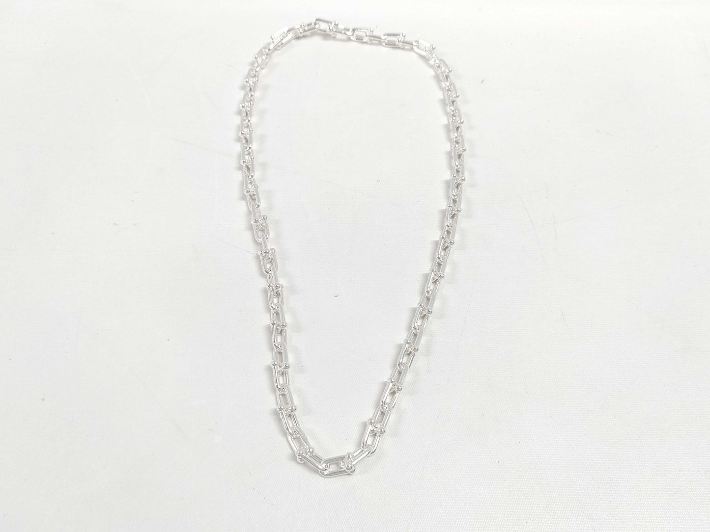 Tiffany & Co. Tiffany HardWear Small Link Necklace, Ag925, 40.6g