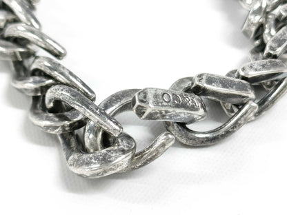 Tiffany & Co. Tiffany Forge Medium Link Bracelet, Oxidized Finish, 21 Links , Ag925, 44.3g