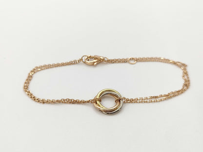 Cartier Sweet Trinity 750 2.3g Bracelet Bangle 