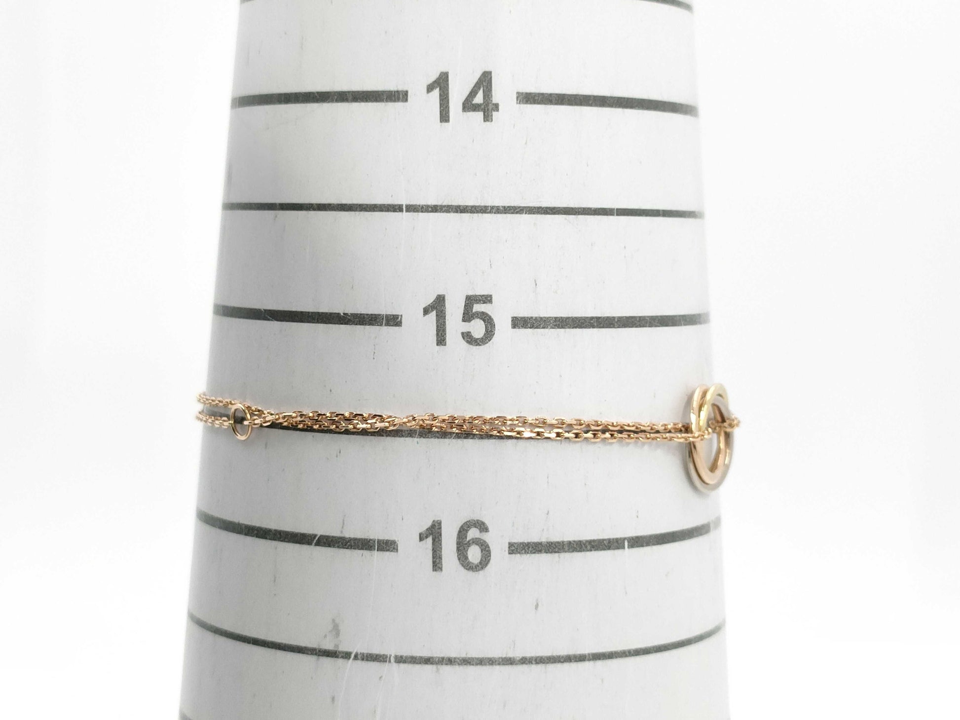 Cartier Sweet Trinity 750 2.3g Bracelet Bangle 