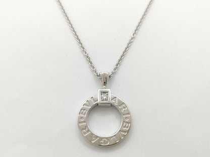 BVLGARI BB Diamond Au750 14.8g 45.5cm Necklace