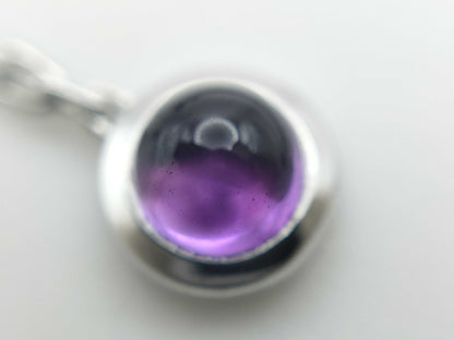 GUCCI Amethyst WG 750 2.3g Earrings 