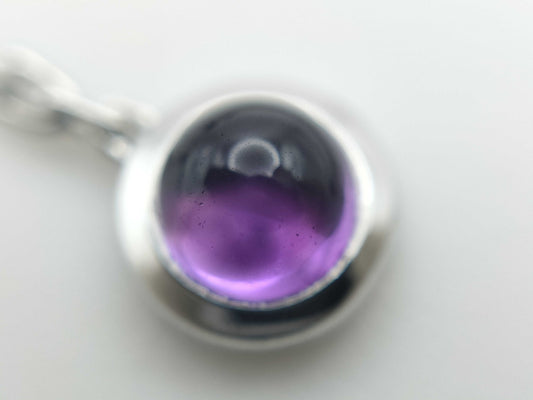 GUCCI Amethyst WG 750 2.3g Earrings 