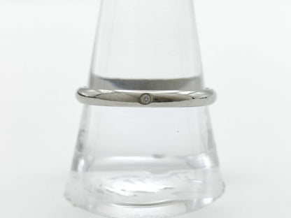 Cartier Band #64 PT950 3.8g Ring 