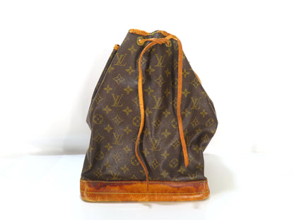 LOUIS VUITTON Monogram Noe Shoulder Bag Drawstring Shoulder Bag