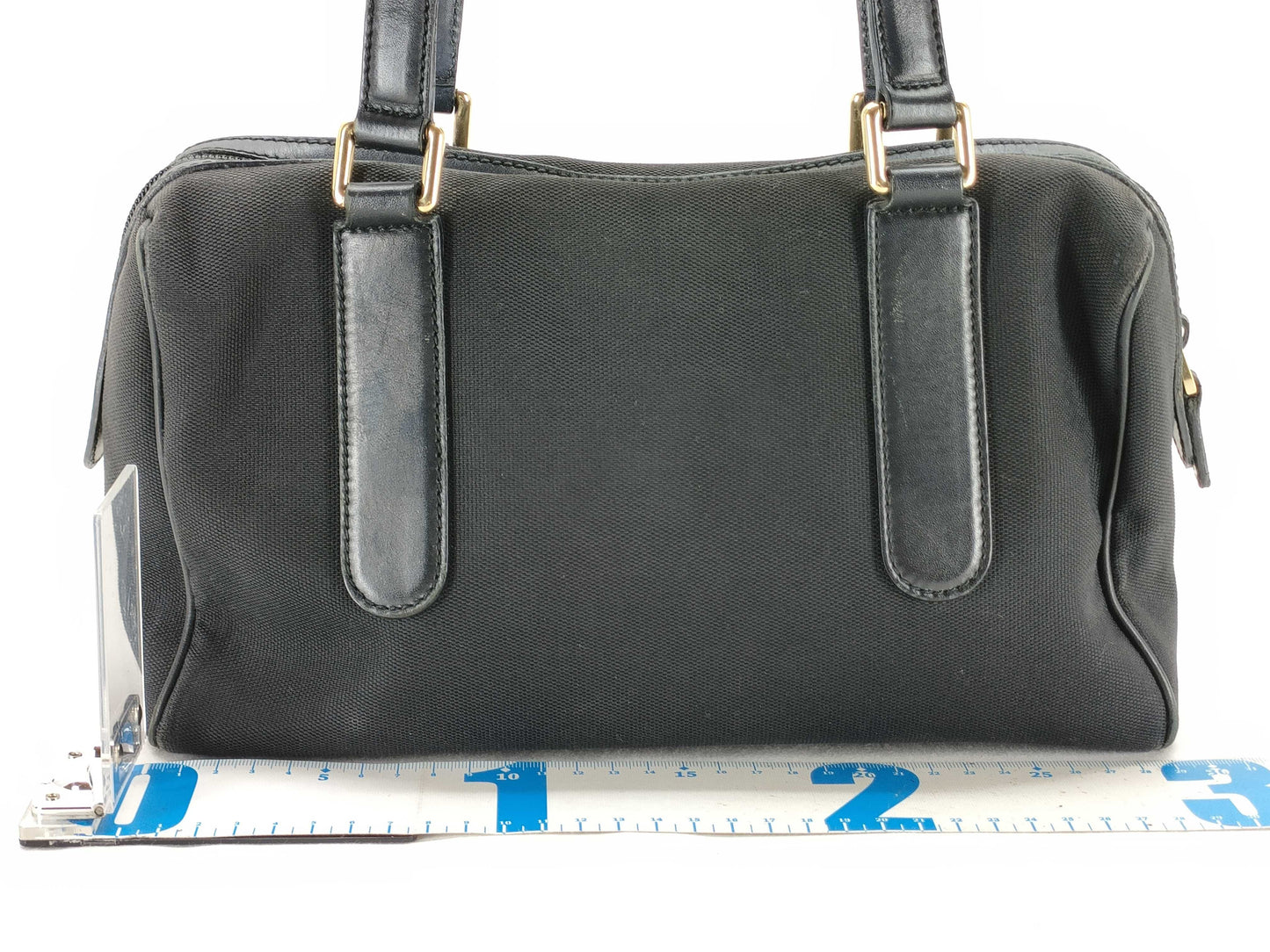 GUCCI GUCCI Canvas Hand Tote Bag Handbag