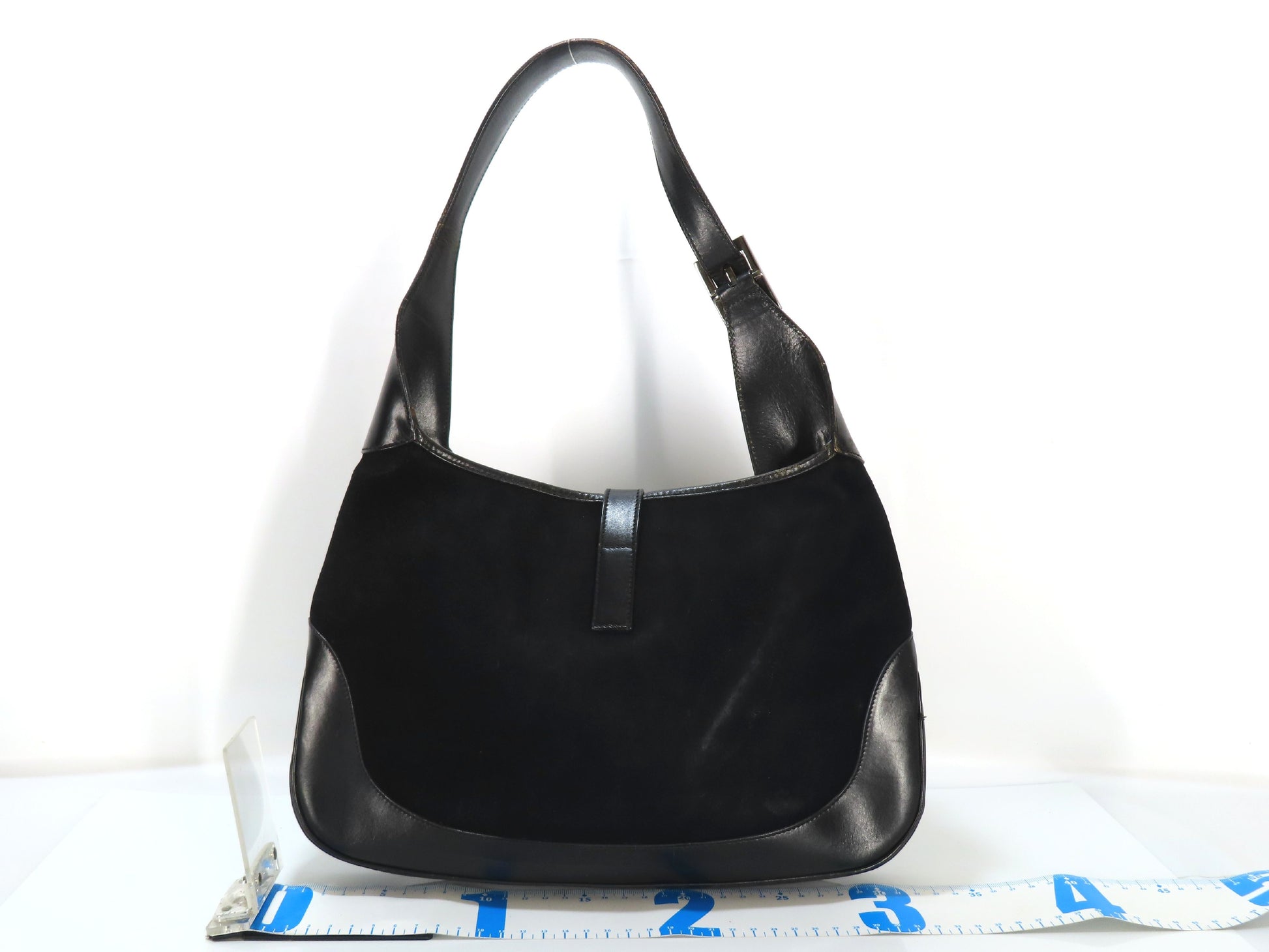 GUCCI Jackie Suede Shoulder Bag 001/3306