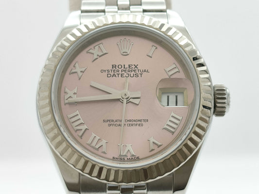 ROLEX 279174 FW290751 Pink Croman Women's Watch