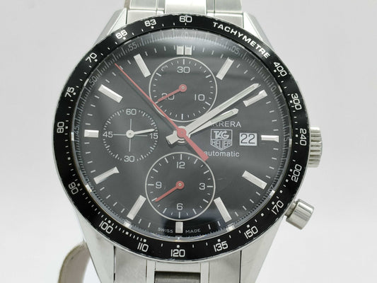TAG Heuer Carrera CV2014 LA1995 Automatic Black Dial Men's Watch