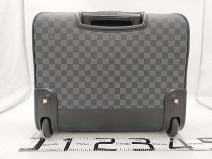 LOUIS VUITTON Damier Graff Pilot Case Trunk Carry-on Bag