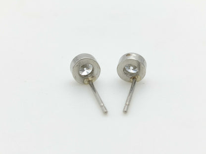 D0.15ct D0.15ct PT900 1.2g Earrings 