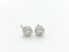 D0.15ct D0.15ct PT900 1.2g Earrings 